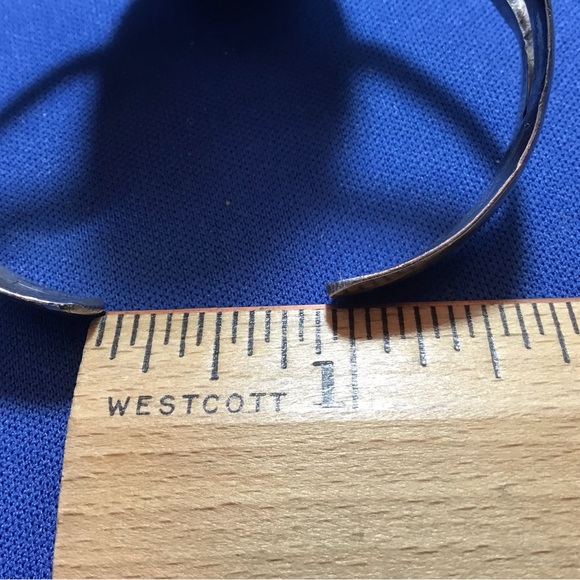 Sterling Turquoise Cuff - Picture 5 of 12